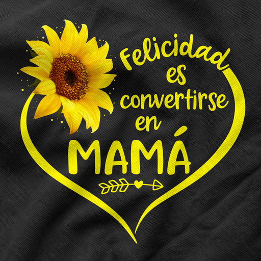 Mujer Felicidad convetirte en mamá regalo día de la madre Camiseta