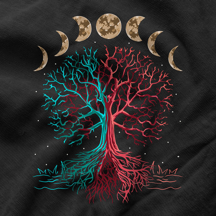 Camiseta Árbol de la Vida Fases Lunares