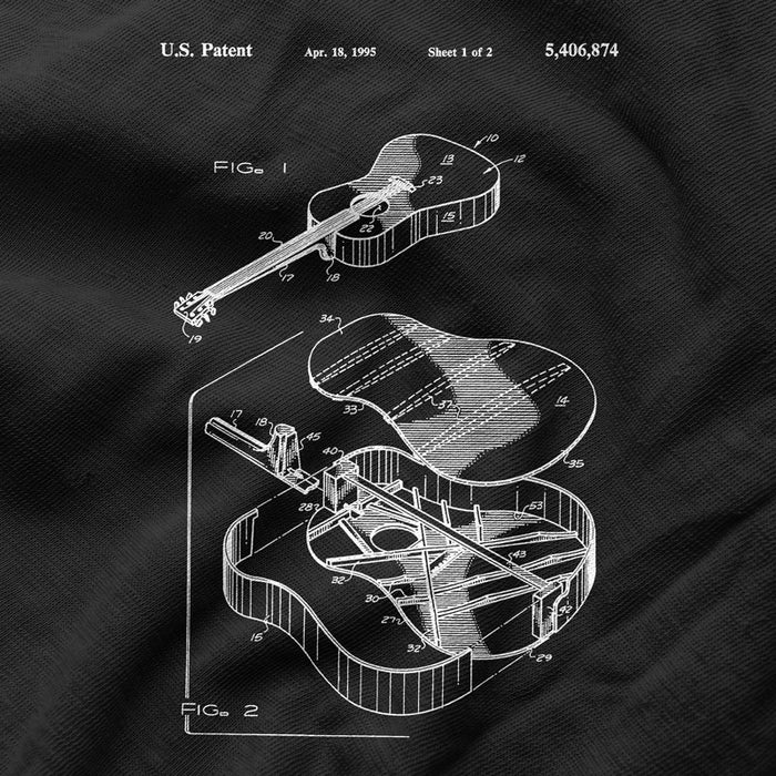 Camiseta Patente Guitarra Española