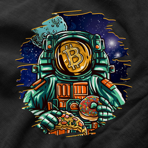Camiseta Bitcoin Astronauta