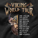 Camiseta Vikingos World Tour Gira Conciertos