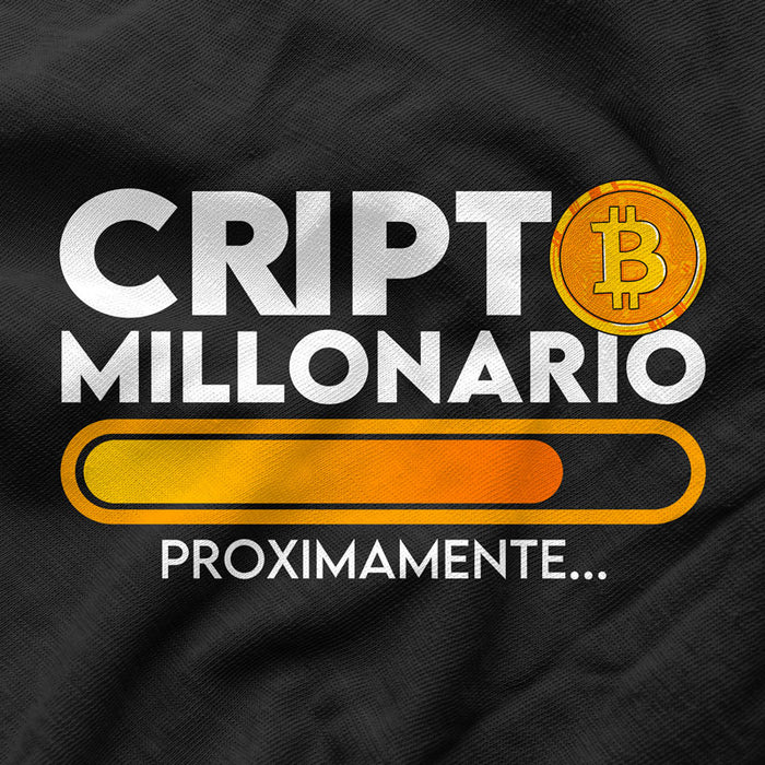 Camiseta Cripto Millonario Bitcoin