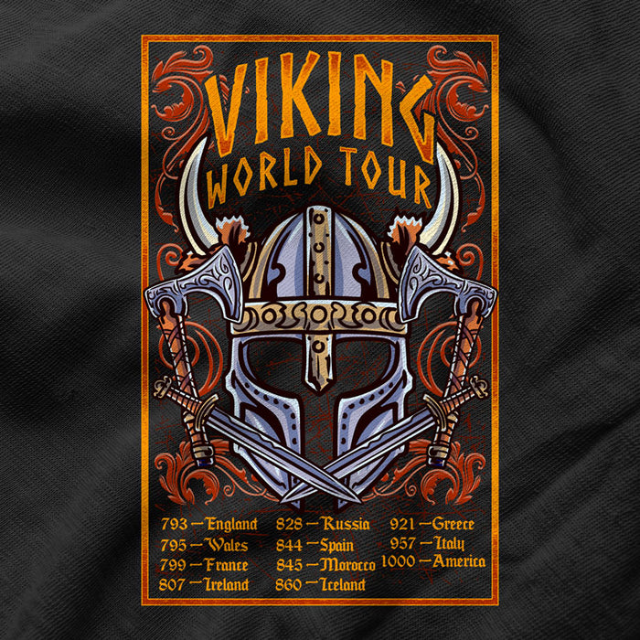 Camiseta Vikingos Word Tour Gira Conciertos