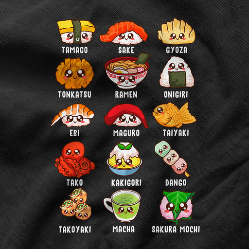 Camiseta Sushi Ramen Japones Kawaii