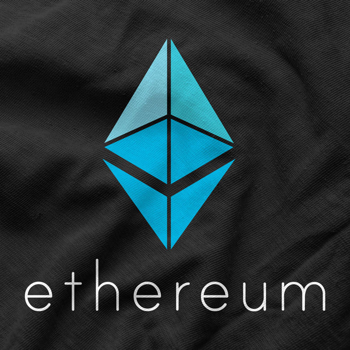 Camiseta Ethereum Logo Azul