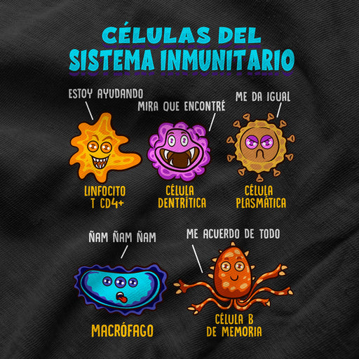 Camiseta Células del Sistema Inmunitario