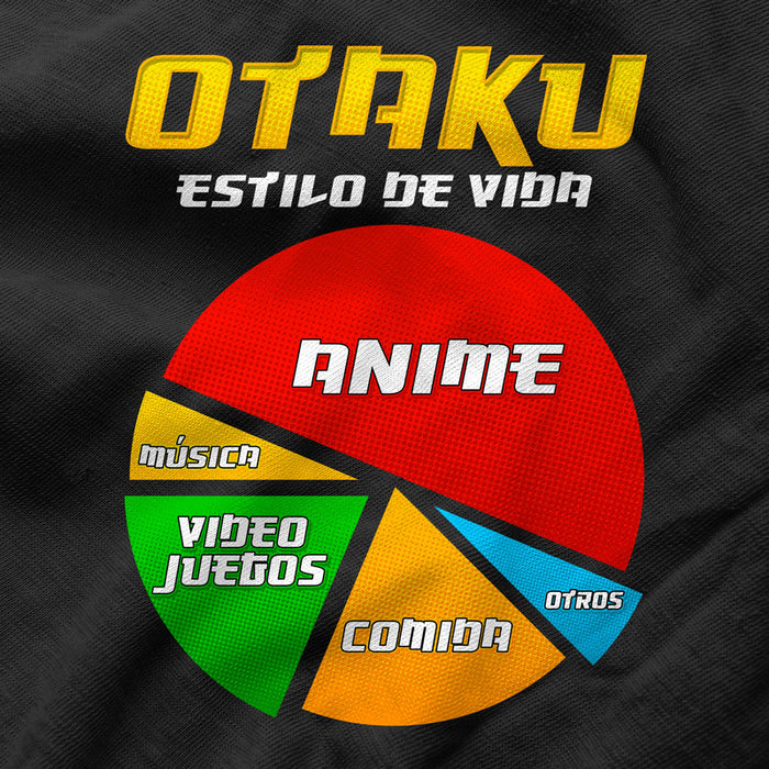 Camiseta Otaku Anime Estilo de Vida