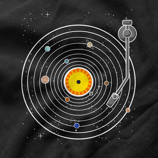 Camiseta Tocadiscos Vinilos Sistema Solar