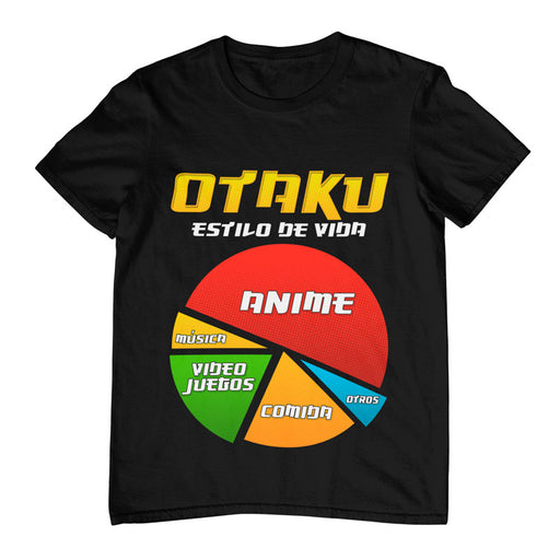 Camiseta Otaku Anime Estilo de Vida