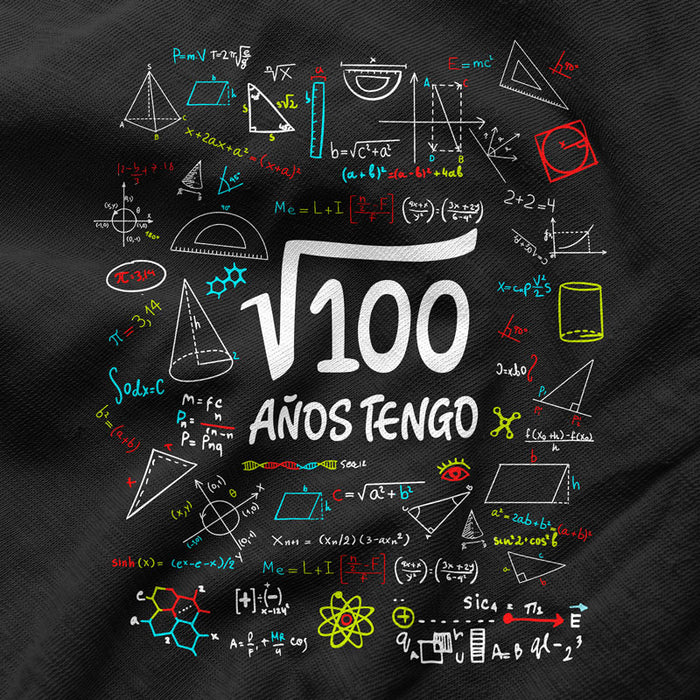 Camiseta Niños Raíz Cuadrada 10 Cumpleaños Matemáticas