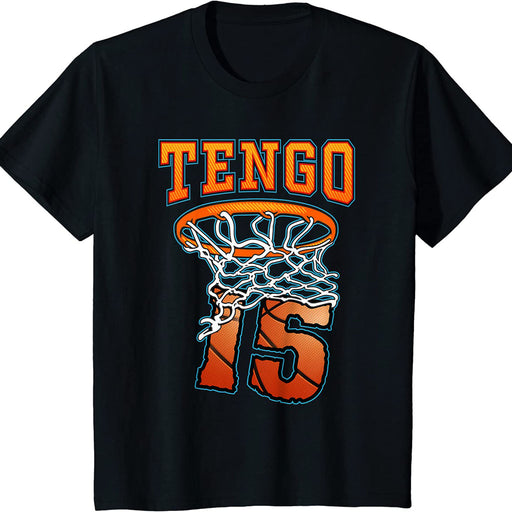 Camiseta Niños Tengo 15 Años Baloncesto
