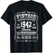 Camiseta Cumpleaños Nacido En 1942 Vintage Perfección