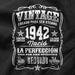 Camiseta Cumpleaños Nacido En 1942 Vintage Perfección