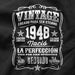 Camiseta Cumpleaños Nacido En 1948 Vintage Perfección