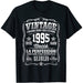Camiseta Cumpleaños Nacido En 1995 Vintage Perfección