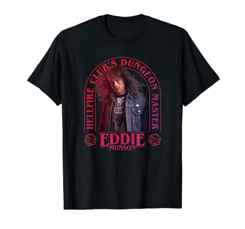 Stranger Things 4 Eddie Munson Hellfire Club Dungeon Master Camiseta
