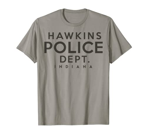 Netflix Stranger Things Hawkins Police Dept. Indiana Camiseta