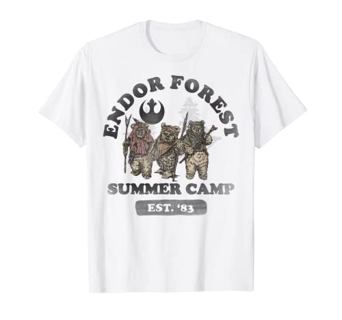 Star Wars Ewok Endor Camp Speeder Vintage Camiseta