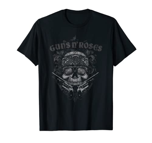 Guns N' Roses - Pañuelo oficial de Skull Guns Camiseta