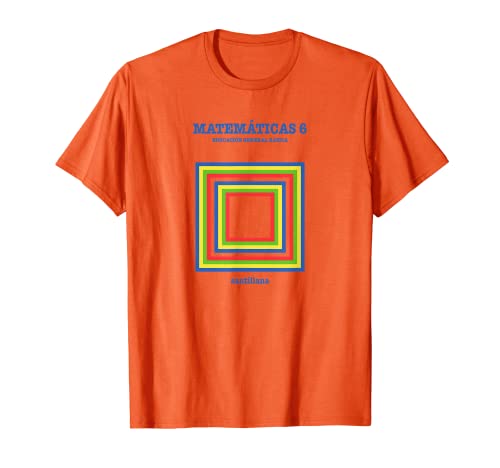 Matemáticas 6. Libros EGB. Ochenteras, retro, 80's Camiseta