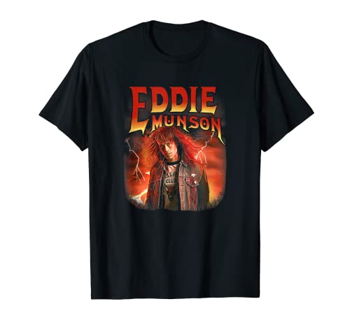 Stranger Things 4 Eddie Munson Portrait Camiseta