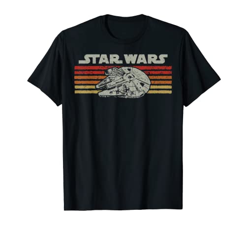 Star Wars Falcon Files Retro Camiseta