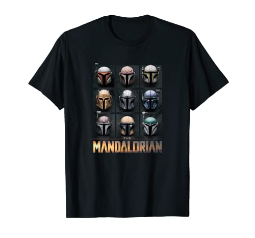 Star Wars The Mandalorian Helmet Box Up Camiseta