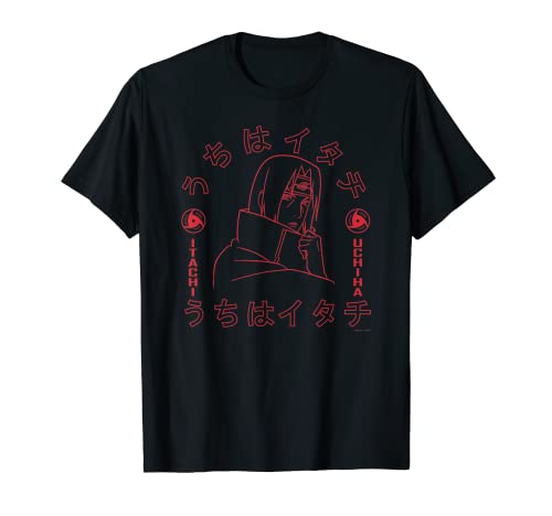Naruto Shippuden Itachi del Sharingan Camiseta