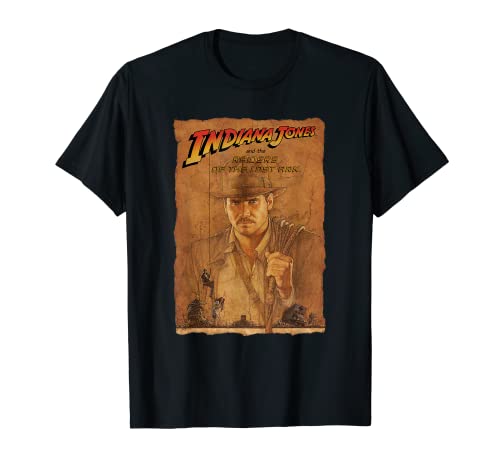 Lucasfilm Indiana Jones Raiders of the Lost Ark Poster Art Camiseta