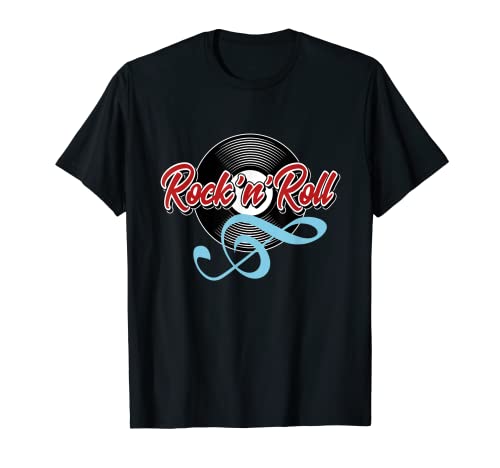 Camisetas Rockabilly Hombre Mujer Rockera 50s Rock and Roll Camiseta