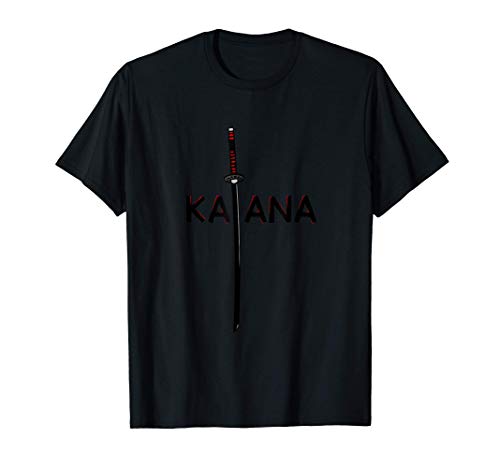 Katana Samurai Ninja Espada Camiseta