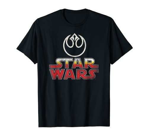 Star Wars Vintage Atari Arcade Logo Rebel Alliance Camiseta