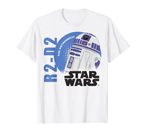 Star Wars R2-D2 The Astromech Blue Hue Camiseta