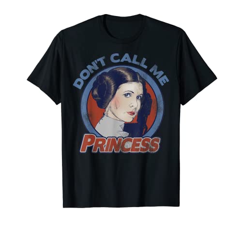 Star Wars Leia Don't Call Me Princess Camiseta