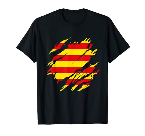 Bandera Cataluña Bandera Catalunya Camiseta