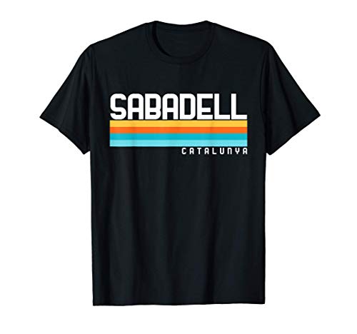 Diseño Vintage ochentas Sabadell Catalunya Camiseta