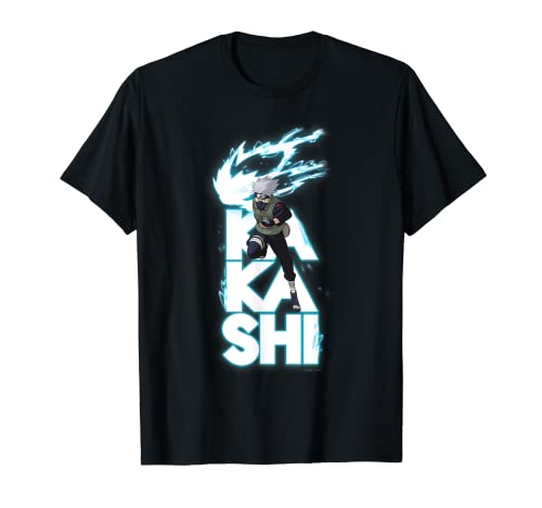 Naruto Shippuden Tipo apilado de Kakashi Camiseta