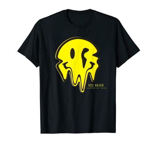 90s Rave Acid Man Smiley Face EDM Techno House Music Camiseta