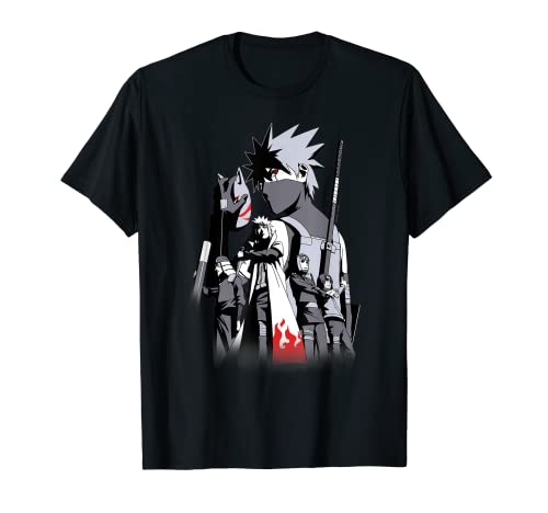 Naruto Shippuden Kakashi Color de historia limitada Camiseta