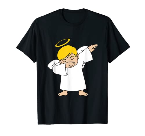 Dabbing Angel Dabbing Cristo Niño Camiseta