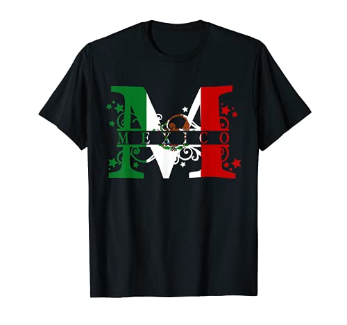 Mexico con Bandera Mexicana Orgullo Mexicano Camiseta