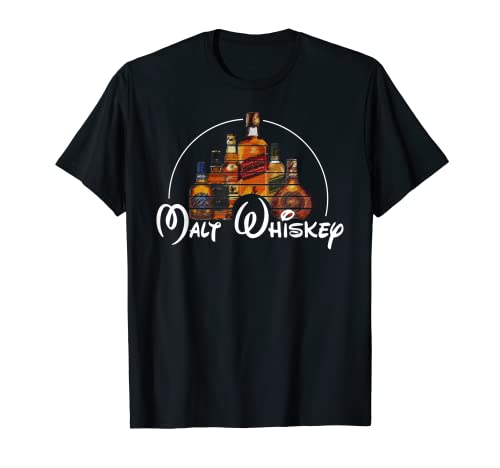 Malt Whiskey - Camiseta, diseño de parodia de whisky Camiseta