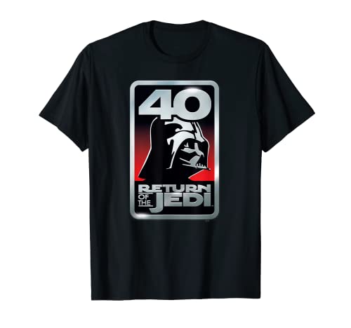 Star Wars Return of the Jedi Darth Vader 40th Anniversary Camiseta