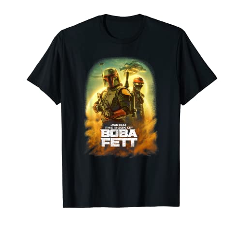 Star Wars: The Book Of Boba Fett Armed Poster Camiseta