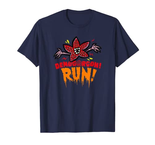 Stranger Things Halloween Demogorgon! Run! Camiseta