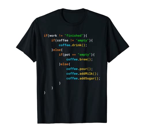 Divertido café de programador de Java Regalo de codificación Camiseta