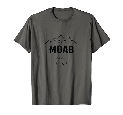 Original Moab Utah Montañas Rocosas Diseño Gráfico Camiseta