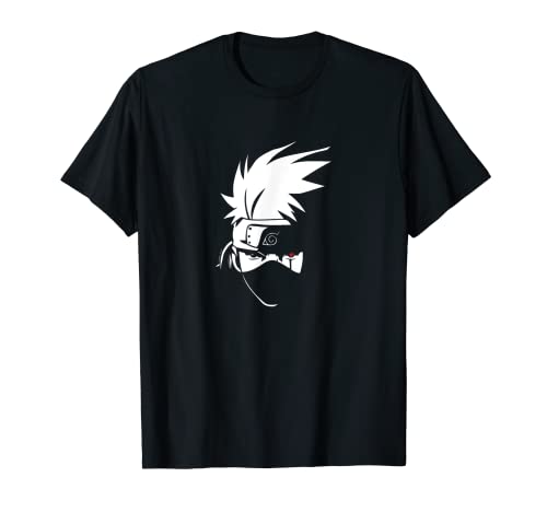Naruto Shippuden Kakashi Cabeza Camiseta