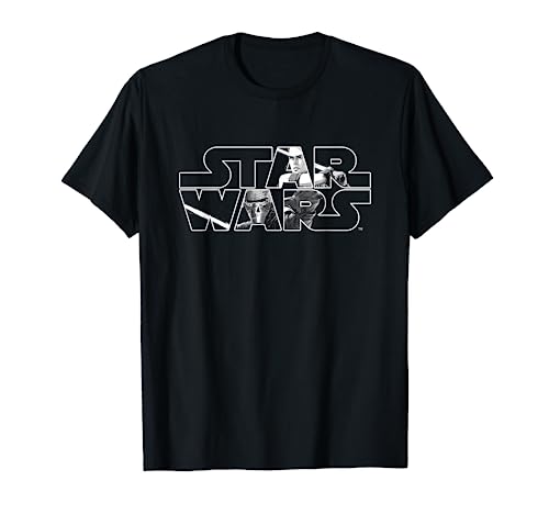 Star Wars Light vs Dark White Camiseta