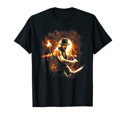 Lucasfilm Indiana Jones and the Temple of Doom with Whip Camiseta